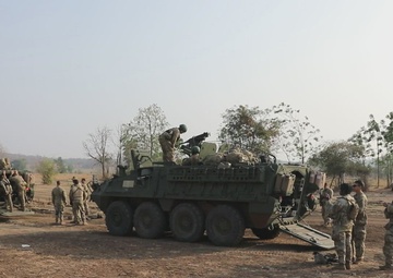 US Soldiers Training with Royal Thai Army during Hanuman Guardian 2025