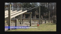 2025 CASCOM Best Squad/Warrior obstacle course event