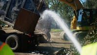 Altadena Golf Course Metal Crushing B-roll
