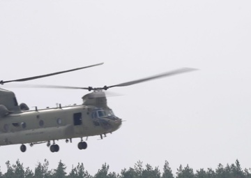 Combat Aviation Brigade supports recovery mission in Lithuania