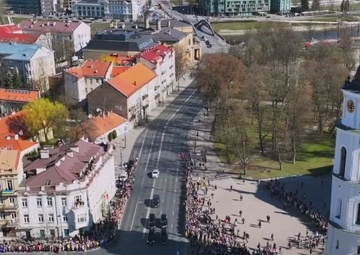 U.S. Army Thanks Lithuania for Bringing Our Soldiers Home