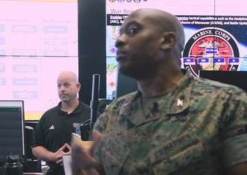Marine Corps Cyberspace Warfare Group Ribbon Cutting Ceremony for New War Room