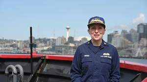 Petty Officer 1st Class Angelina Gerber - Mariners at Bat