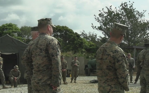 3d Marine Division Participates in Rifle Squad Competition