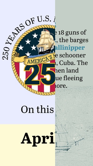 On This Day in Naval History: April 8 (Vertical)