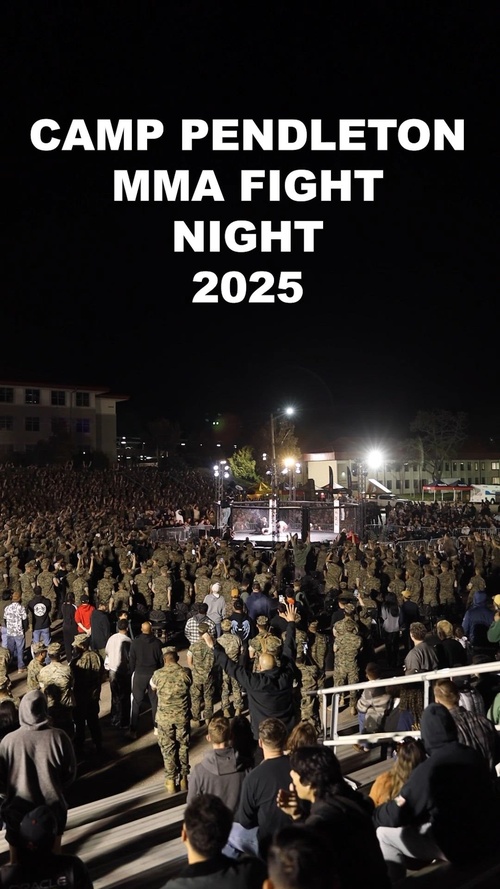 Camp Pendleton MMA Fight Night 2025