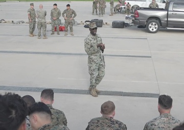B-Roll: 15th MEU Conducts Gas Chamber Training