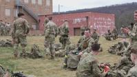 1st Battalion, 109th Infantry Regiment, trains at Combined Arms Collective Training Facility