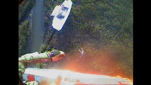 Coast Guard Air Station Savannah rescues 3 people near Tybee Island, Georgia