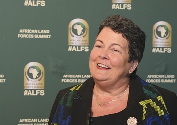 Interview: Ambassador Virginia Palmer speaks about the African Land Forces Summit 2025