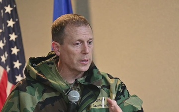 B-Roll of Brigadier General Hartley Reinforcing Readiness, Deterrence, and Warrior Ethos