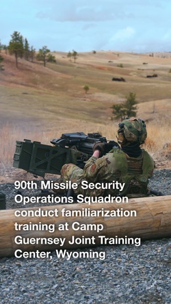 90th Missile Security Operations Squadron Airmen sharpen skills at Camp Guernsey, Wyoming (Reel)