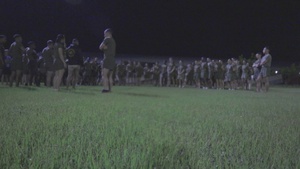 B-Roll: U.S. Marines and ADF participate in physical training