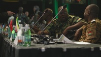BROLL: African Land Forces Summit 2025 hosts plenary session on synchronizing border security within Africa