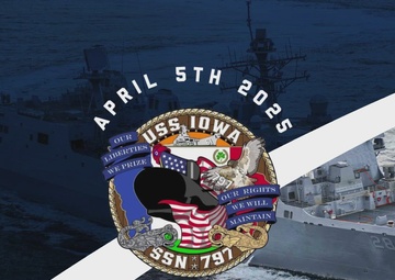 USS Iowa (SSN 797) Commissioning