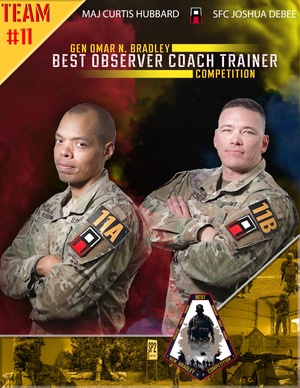 Gen. Omar Bradley Best OC/T Competition 2025 Team Video Baseball Cards