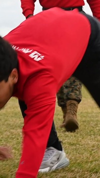 Recruiting Station Lansing Poolees meet Drill Instructors