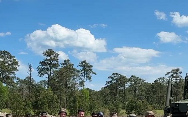 NASCAR Racer Joey Logano Visits U.S. Marines With 2d Combat Engineer Battalion, 2d Marine Division