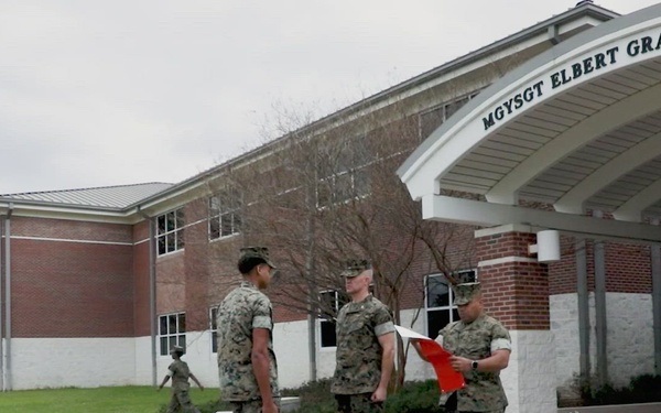 Marine from Greensboro, North Carolina recognized as Instructor of the year for Marine Corps Combat Service Support Schools