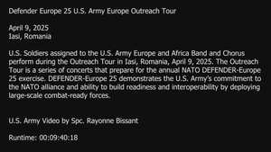 Defender Europe 25 - U.S. Army Europe Outreach Tour
