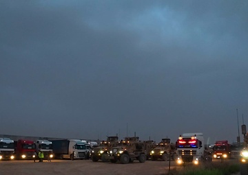 Coalition Members Resupply Outstations Within Combined Joint Operations Area (60FPS, light)