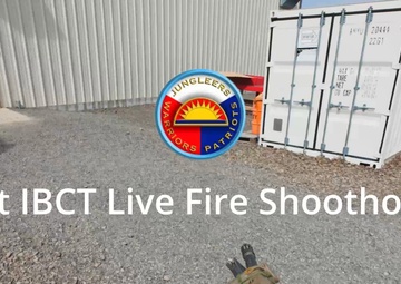 41st IBCT Live Fire Shoothouse at Yakima Training Center