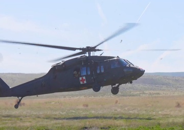 41st IBCT Medevac Training at Yakima Training Center