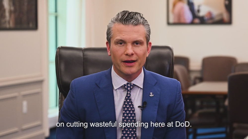 DVIDS - Video - Defense Secretary Pete Hegseth Signs Memorandum