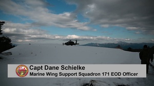 Iwakuni EOD Lands at Camp Fuji (with name key)