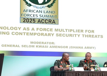 B-ROLL: African Land Forces Summit 2025 hosts plenary session on technology as a force multiplier for combating contemporary threats