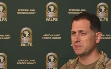 Interview: Lt. Col. Robert Miller speaks about African Land Forces Summit 2025