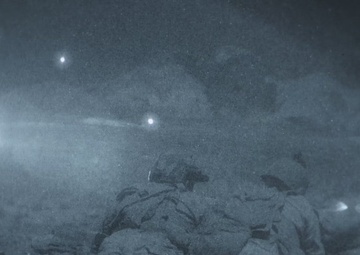 V16 participate in R400 night live-fire platoon attacks