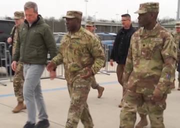 Secretary of the Army tours Powidz APS-2 worksite in Poland on first visit to Europe