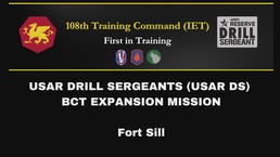 Fort Sill BCT Expansion Mission Underway Led by USAR Drill Sergeant Battalion - Golf (Guardians) 434th Brigade