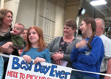 Illinois Army National Guard units return home after successful deployment for Operation Spartan Shield