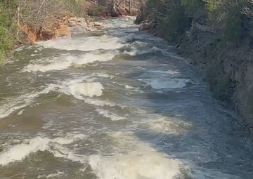 April 10, 2025 Rough River Dam and Lake update after flooding event