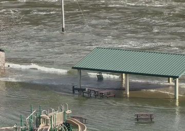 April 10, 2025 Rough River Dam and Lake update after flooding event