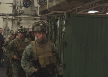 22nd MEU | BLT 3/6 Conducts a TRAP Simulation During PMINT