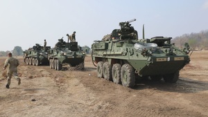 Movement to Contact Training Exercise Conducted during Hanuman Guardian 2025