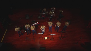 Marine Forces Reserve Band Performs Alongside Panamanian Aero Naval Band at the Colón Art and Culture Center