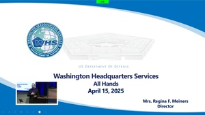 1st Quarter WHS All Hands Meeting