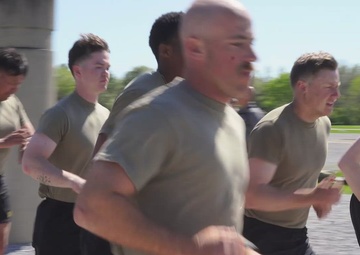 XVIII Airborne Corps Best Squad Competition Day 1 Ranger Physical Fitness Assessment