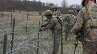 B-Roll; U.S. Army soldiers conduct combat engineer qualification course