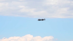 A10C Thunderbolt IIs train on 193rd SOWs Bollen Air-to-Ground Range