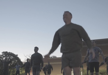 Medal of Honor Recipient Dakota Meyer Circuit Workout (B-roll)