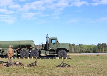 Joint Strike Fighter at Marine Corps Outlying Landing Field Camp Davis South