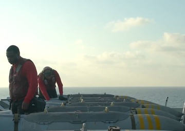 24/7 Operations for the USS Carl Vinson (CVN 70) against Iran-backed Houthis