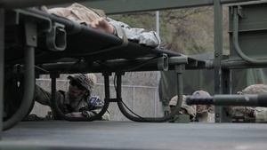 Soldiers Train to get their Expert Field Medical Badge
