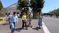 U.S. Navy Military Sealift Command team tours historical sites on Camp Zama