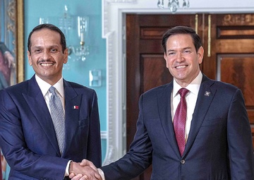 Secretary Rubio meets with Qatari Prime Minister and Foreign Minister Mohammed bin Abdulrahman Al Thani